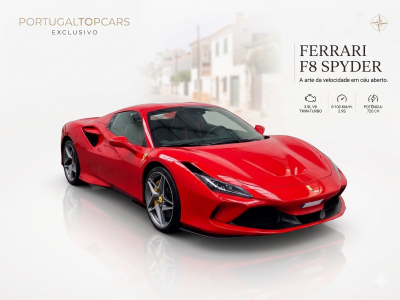 ALUGUER FERRARI F8 SPYDER