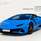 Aluguer Lamborghini Huracan spyder 