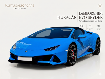 Aluguer Lamborghini Huracan spyder 