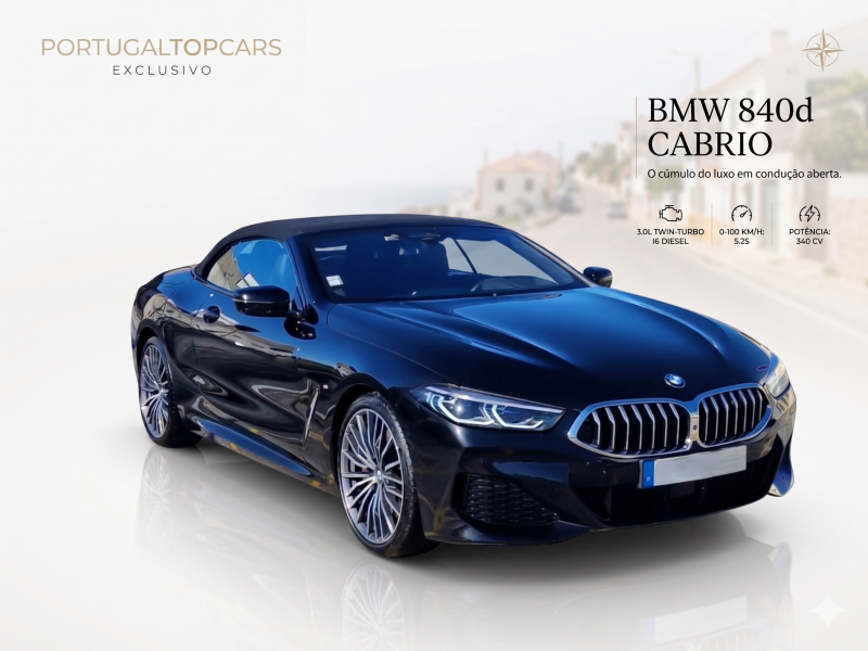 Aluguer Bmw 8 Cabrio